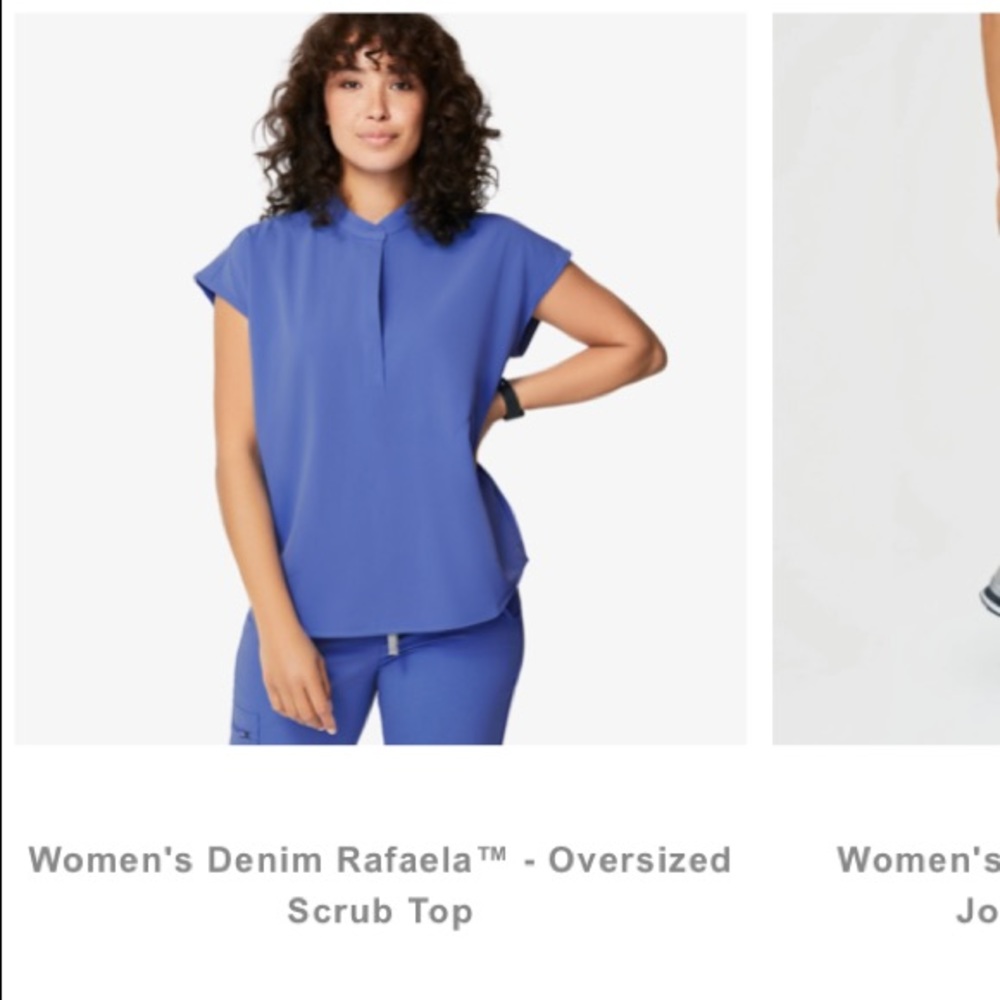 NWT FIGS scrub set in “Denim” (limited release)